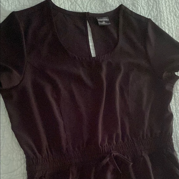 32 Degrees Black Sheath Mini Dress Crew Neck - Picture 3 of 5
